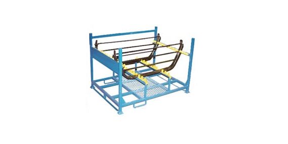 Rack com separadores acolchoados